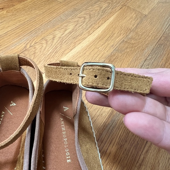 Anthropologie | Suede Espadrille Flats with Ankle Strap - Picture 8 of 8